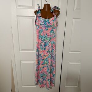 Lilly Pulitzer Maleka Tropical Punch Multicolor Maxi Dress